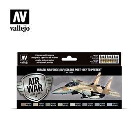 Vallejo Zestaw farb MODEL AIR / ISRAELI AIR FORCE FROM 1967