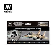 Vallejo Paints set MODEL AIR / ISRAELI AIR FORCE FROM 1967 