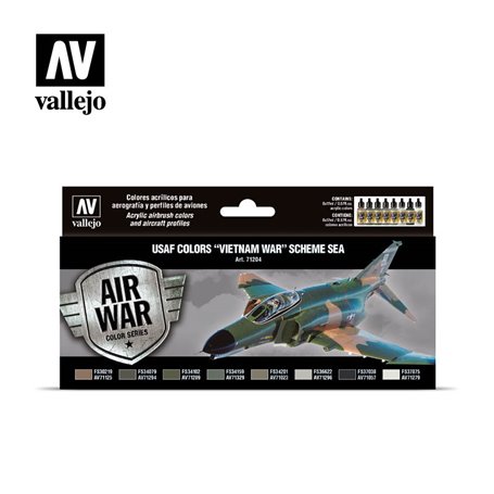 Vallejo Zestaw farb MODEL AIR / USAF COLORS VIETNAM WAR