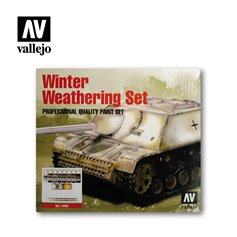 Vallejo 72220 Zestaw farb MODEL COLOR - WINTER WEATHERING SET