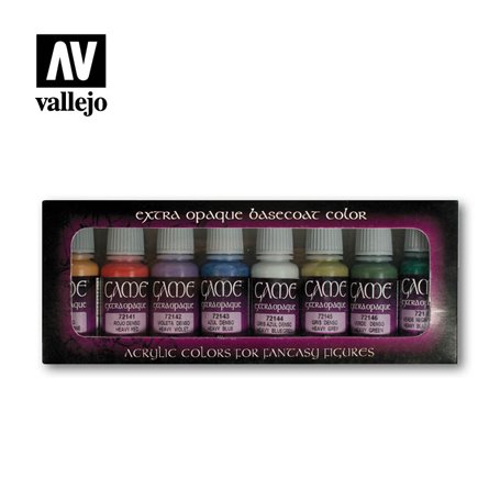 Vallejo Paints set GAME COLOR / EXTRA OPAQUE 