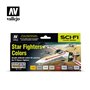Vallejo MODEL AIR Zestaw farb SCI-FI STAR FIGHTERS COLORS - 8 farb x 17ml