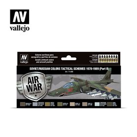 Vallejo Zestaw farb MODEL AIR / SOVIET AND RUSSIAN TACTICAL SCHEMES 1978 - 1989 / cz.2