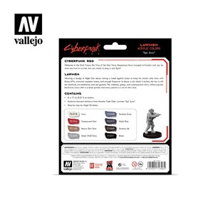 Vallejo 72308 Zestaw farb GAME COLOR - LAWMEN BY CYBERPUNK RED EXCLUSIVE