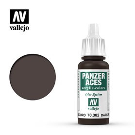 Vallejo PANZER ACES 70302 Farba akrylowa DARK RUST - 17ml