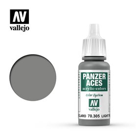 Vallejo PANZER ACES 70305 Farba akrylowa LIGHT RUBBER - 17ml