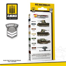 Ammo of MIG 7183 Zestaw farb SPANISH CIVIL WAR - NATIONALISTS SET