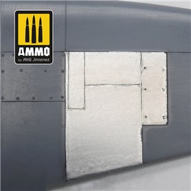 Ammo of MIG 8247 ALUMINIUM SHEETS - 280mm x 195mm