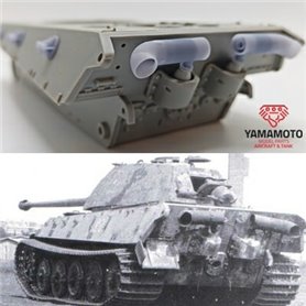 Yamamoto 1:35 Zestaw tlumików Flammvernichter do Tiger II / E-50 / E-75 Typ 1