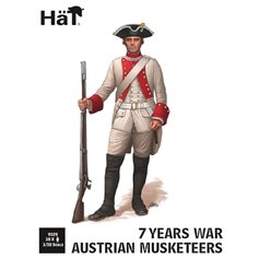 HaT 1:32 SEVEN YEARS WAR - AUSTRIAN MUSKETEERS