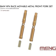 Meng 1:9 BMW HP4 RACE MOVABLE METAL FRONT FORK SET