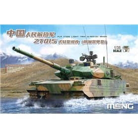 Meng TS-050 PLA ZTQ15 Light Tank w/Add-on Armor