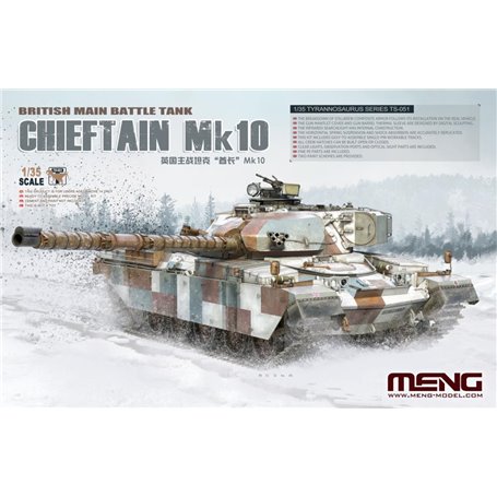 Meng TS-051 British Main Battle Tank Chieftain Mk.10