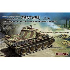 Meng 1:35 Pz.Kpfw.V Panther Ausf.G - GERMAN MEDIUM TANK W/AIR DEFENCE ARMOR 