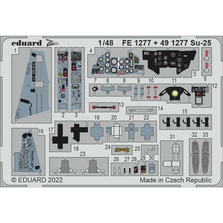 Eduard 1:48 Su-25 ZVEZDA