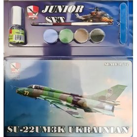 Big Model JS72036 Su-22UM3k Ukraina - JUNIOR SET - zestaw z farbami
