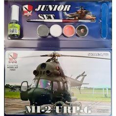 Big Model 1:72 Mil Mi-2 URP-G - JUNIOR SET - z farbami