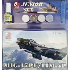 Big Model 1:72 MiG-17PF - JUNIOR SET - z farbami