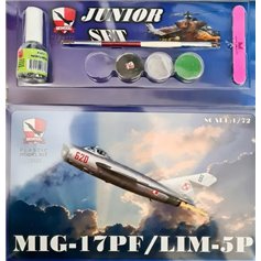 Big Model 1:72 MiG-17PF / LIM-5P - JUNIOR SET - z farbami