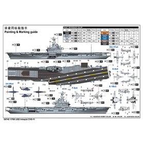 Trumpeter 1:700 USS Intrepid CV-11