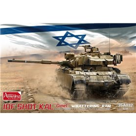 Amusing 35A032  IDF SHOT KAL "Gimel" w/Battering Ram 1/35