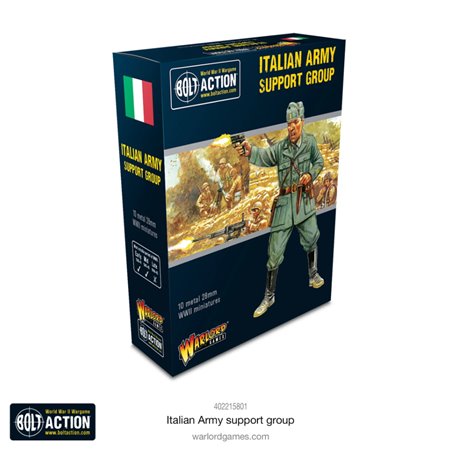 Bolt Action Italian Army Support Group 