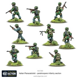 Bolt Action ITALIAN PARACADUTISTI PARATROOPER INFANTRY SECTION