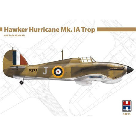 Hobby 2000 48014 Hawker Hurricane Mk.IA Trop