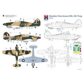Hobby 2000 1:48 Hawker Hurricane Mk.IIA Trop