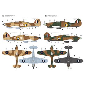 Hobby 2000 1:48 Hawker Hurricane Mk.IIA Trop
