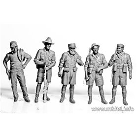 MB 3594 Allied Forces WWII era, North Africa desert battles series