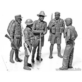 MB 3594 Allied Forces WWII era, North Africa desert battles series