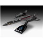 Revell 1:110 Lockheed SR-71 Blackbird - MODEL SET - z farbami