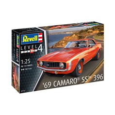 Revell 1:25 1969 Camaro SS - MODEL SET - w/paints 