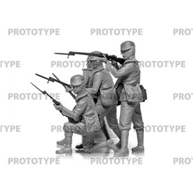 ICM35721 WWI Italian Infantry in armor (100% new molds)