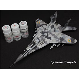 ICM 1:72 MiG-29 OF UKRAINIAN AIR FORCE - THE GHOST OF KYIV
