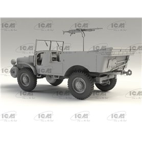 ICM 1:35 Laffly V15T - W/HOTCHKISS MACHINE GUN