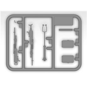 ICM 1:35 Laffly V15T - W/HOTCHKISS MACHINE GUN