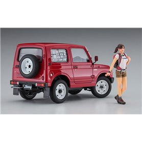 Hasegawa 1:24 Suzuki Jimny + CAMP GIRL'S FIGURE - LIMITED EDITION