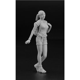 Hasegawa 1:24 Suzuki Jimny + CAMP GIRL'S FIGURE - LIMITED EDITION