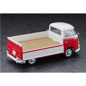 Hasegawa 1:24 Volkswagen Type 2 - PICK-UP TRUCK RED/WHITE PAINT - LIMITED EDITION