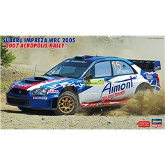 Hasegawa 1:24 Subaru Impreza WRC 2005 - 2007 ACROPOLIS RALLY - LIMITED EDITION
