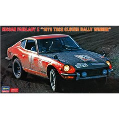 Hasegawa 1:24 Nissan Fairlady Z - 1963 TACS CLOVER RALLY WINNER - LIMITED EDITION