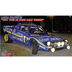 Hasegawa 1:24 Lancia Stratos HF - 1981 TOUR DE CORSE RALLY WINNER - LIMITED EDITION