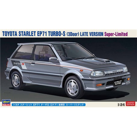 Hasegawa 20473 Toyota Starlet EP71 Turbo-S (3Door) Late Version Super-Limited