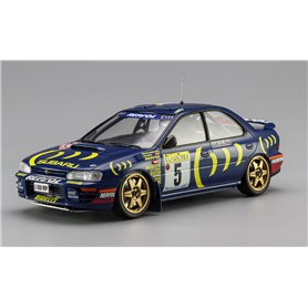 Hasegawa 1:24 Subaru Impreza - 1995 MONTE-CARLO RALLY WINNER SUPER DETAIL - LIMITED EDITION