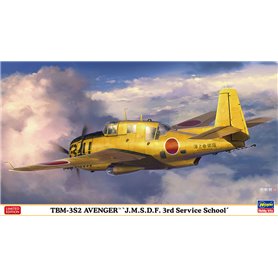 Hasegawa 02386 TBM-3S2 Avenger J.M.S.D.F. 3rd Service School