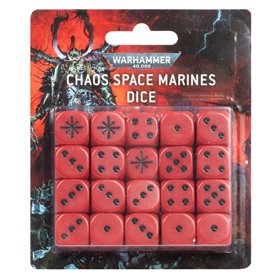 Warhammer 40000 CHAOS SPACE MARINES: Dice
