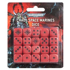 Warhammer 40000 Chaos Space Marines Dice