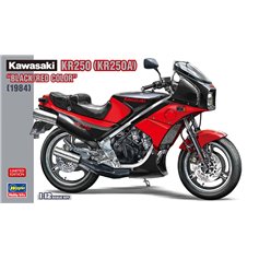 Hasegawa 1:12 Kawasaki KR250 (KR250A) - BLACK/RED COLOR 1984 - LIMITED EDITION 